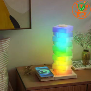 Lighting modes of a product with text indicating adjustable lighting modes and Trusty brand logo.